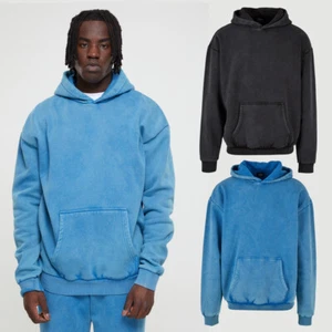Suéter con capucha para hombre Urban Classics Stone Washed Hoody de gran tamaño  - Imagen 1 de 23
