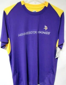 Minnesota Vikings Mens Large Screened Hands High Performance T-shirt A1 2473 - Picture 1 of 7
