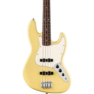 Fender Player II Jazz Bass Rosewood Fingerboard Hialeah Yellow - Picture 1 of 8