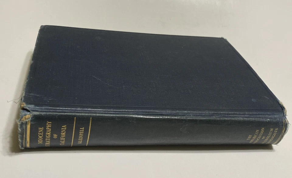 Kleinpell Miocene Stratigraphy Of California 1938 HC Author Copy With Notes AAPG - Image 1 of 4