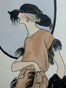 L'HOM Schablone der Originalausgabe Les Élégances Parisiennes Art Deco. 05 - Bild 1 von 5
