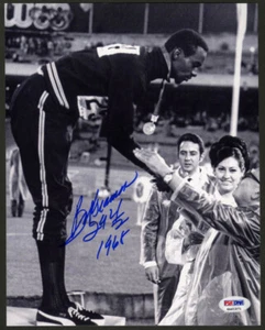 Bob Beamon SIGNED 8x10 Photo + 29 Ft 1968 Gold Olympics ITP PSA/DNA AUTOGRAPHED - Picture 1 of 1