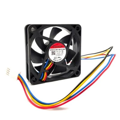 SUNON EF60151BX-Q01C-S99 12V DC 1.44W 60X60X15MM 6015 4-Pin PWM Cooling Fan - Image 1 of 3