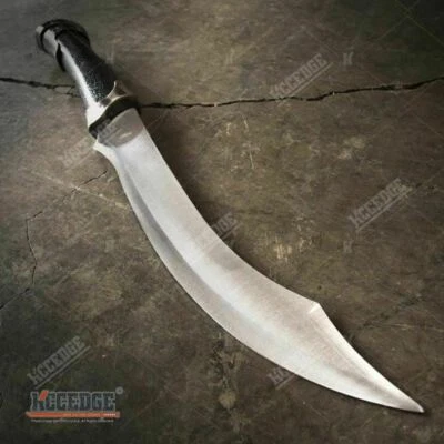 Espada pirata cimitarra de 17" daga coleccionable espada medieval con hoja de metal Foto 1 de 4