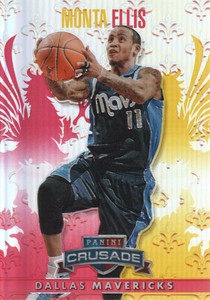 2013-14 Panini Crusade Insert Red Basketball Card #100 Monta Ellis /349