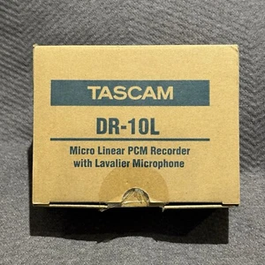 Tascam DR-10L Digital Audio Recorder with Lavalier Microphone - Black - Picture 1 of 7