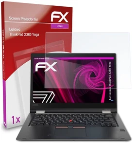atFoliX Glass Protector voor Lenovo ThinkPad X380 Yoga 9H Beschermend pantser - Afbeelding 1 van 5