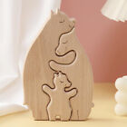 Family Puzzles With 2-7 Family Wooden Puzzle,Bear Family Wooden Puzzle Wooden Pu