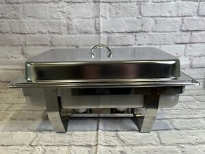 Milan Chafing Set Food Warmer in Stainless Steel - 4 Available