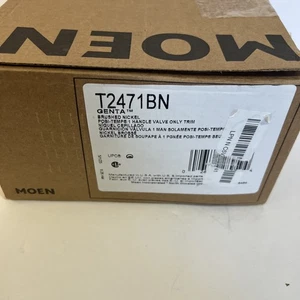 LESEN Moen T2471BN Genta LX Posi-Temp Duschventil Verkleidung nur Nickel gebürstet B243 - Bild 1 von 3