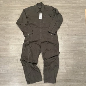 True Religion Utility Jumpsuit Romper Unisex Green 100% Cotton Mint Cond - Picture 1 of 14