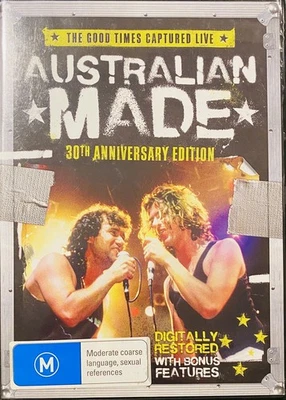 AUSTRALIAN MADE 30TH ANNIVERSARY EDITION DVD (INXS, JIMMY BARNES) BRAND NEW R4 - Image 1 of 2