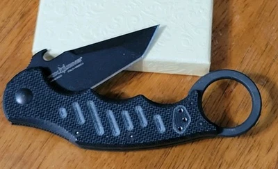 Fox Knives Italy FX 597 The Dart Folding Karambit By Doug Marcaida Original  - Image 1 of 4