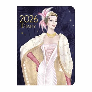2026 Art Deco Pocket Diary Hardback  NEW *FREE P&P* - Picture 1 of 1