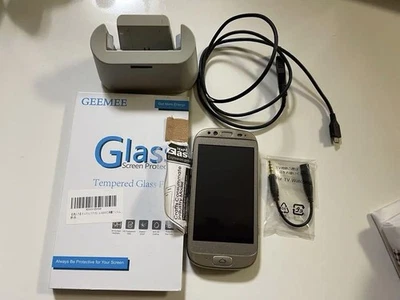 Teléfono Fujitsu Raku Raku 2 Dorado Móvil con Función de TV Teléfono Japonés Abatible Garak Foto 1 de 4