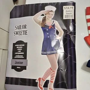 Matrose Süße Halloween Kostüm Junior Größe Junior Small 3/5 - Bild 1 von 7