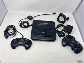 SEGA Genesis Model 2 Console Bundle &ndash; 2 Controllers, Power & AV Cables &ndash; Tested