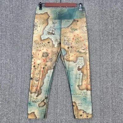 Eagle Rock Werk Shop Leggings Mujer Mediano Botín Mashup Athleisure Capri Foto 1 de 4