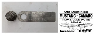 Mustang 302 1968 V8 etiqueta de identificación del motor 2 barriles - Imagen 1 de 5