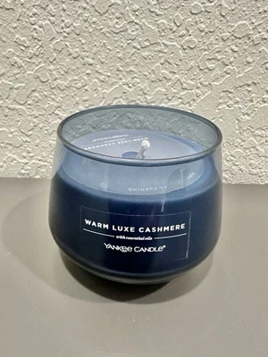 Yankee Candle Warm Luxe Vela Perfumada Cachemira 10oz Aromaterapia Hogar Fragancia Foto 1 de 4