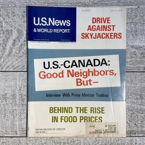 U.S. News & World Report Magazine July 3,1972 - Imagen 1 de 4