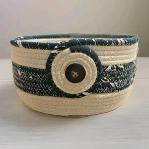 Ciotole in corda personalizzate fatte a mano squadre sportive design tessuto avvolto unico nel suo genere  - Foto 1 di 4