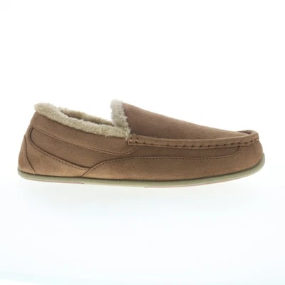 Mocassim Rockport Warwick CJ1760 Masculino Marrom Sintético Chinelos Sapatos - Imagem 1 de 4