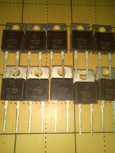MUR1540 ON Semi. 15A, 400V ultrafast rectifier/Lot of 10/NOS/TO-220AC package - Picture 1 of 4