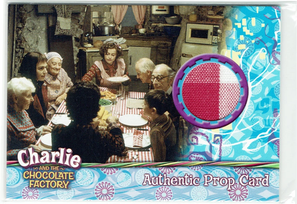 Charlie & the Chocolate Factory Prop Tablecloth from Bucket Household #224/543 - Image 1 of 1