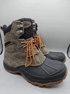 L.L. Bean Men’s Storm Chaser TEK 2.5 Primaloft Green Suede Boots Lace Up Size 8M - Picture 1 of 8