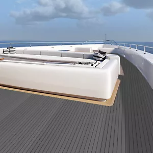 Tappetino Antiscivolo, Tappetino Pavimento Barca Eva, Tappetino Antiscivolo per Barca e Yacht Esterno - Foto 1 di 15