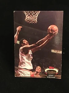 1992-93 Stadium Club Cleveland Cavaliers Basketball Card #188 John Williams - Picture 1 of 3