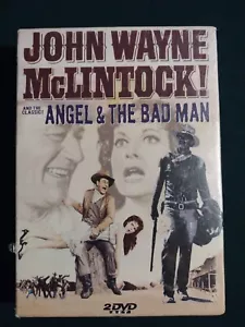John Wayne: McLintock!/Angel and the Badman 2-dvd box set (DVD 2004) sealed - Picture 1 of 5