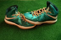 Nike Lebron X 10 Miami Dolphins Teal 