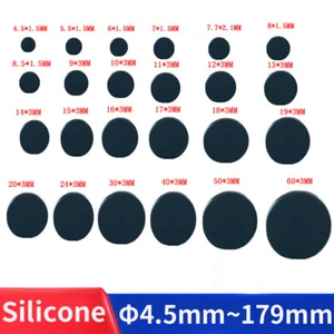 Self-Adhesive Non-Slip Rubber Feet for Laptop, Round Anti-Vibration Cushion Pads - Picture 1 of 8