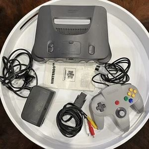Nintendo 64 Console PAL + 1 x Original Controller VGC N64 TESTED - Picture 1 of 8
