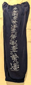 Vintage Powell Peralta Bones Brigade tribal blue large sweatpants - Picture 1 of 7
