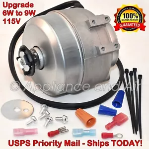 Dixie Narco Soda Vending 6 to 9 Watt Upgrade Condenser Fan Motor SHIPS TODAY - Picture 1 of 11