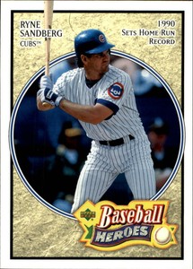 2005 Upper Deck Baseball Heroes #68 Ryne Sandberg - NM-MT