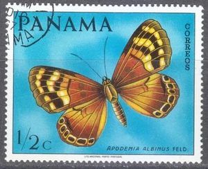 Panama 1968 CTO Sc 483 Butterfly Apodemia albinus - Picture 1 of 1