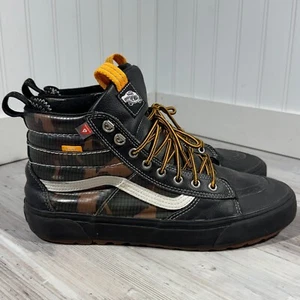 Vans SK8 Hi MTE Men's Sz 11.5 Camo Black All Weather Sneaker Boot - Picture 1 of 19