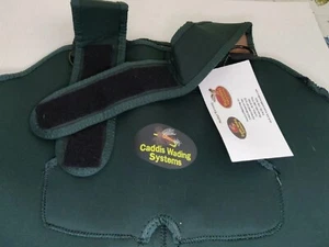 Caddis Wading Systems Green Boot Foot Waders Neoprene Nylon Men's Size US LL - Picture 1 of 10
