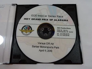 2010 IZOD IndyCar Indy Grand Prix of Alabama Full Race DVD IMS Productions Pensk - Picture 1 of 2