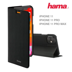 Hama Slim Magnetic Apple iPhone 11 Pro Max Fold Case - Black - Picture 1 of 6