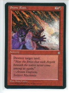 STONE RAIN Ice Age #217 ICE(LP)(MTG) - Picture 1 of 1