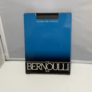 Cartouche disque flexible vintage 1984 Iomega Bernoulli Box 00186800 non testée - Photo 1/8