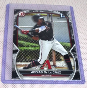 2023 Bowman Chrom ABDIAS De La CRUZ MONDPAPIER PARALLEL/15 - Bild 1 von 2