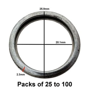 M20 Oil Drain Plug Gasket Metal Crush Fits Dorman 095-142 Subaru 11126-AA000 - Picture 1 of 5