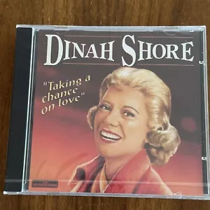 Taking A Chance On Love by Dinah Shore (CD, 1996) NEW - Picture 1 of 2