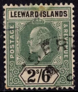 LEEWARD IS 1902 2s.6d, SG 27, MONTSERAT CDS, SMALL FAULTS, CAT. £95 - Picture 1 of 2
